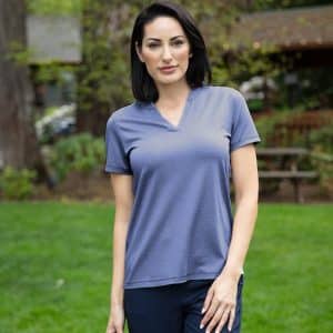 Cutter & Buck Heathered Stretch Womens Top