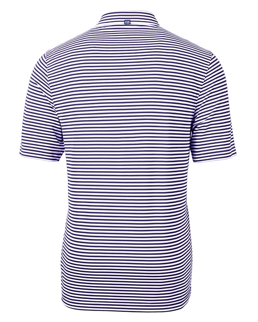 Cutter and Buck Virtue Eco Pique Stripe Recycled Mens Polo 5 Cutter and Buck Virtue Eco Pique Stripe Recycled Mens Polo - Image 5