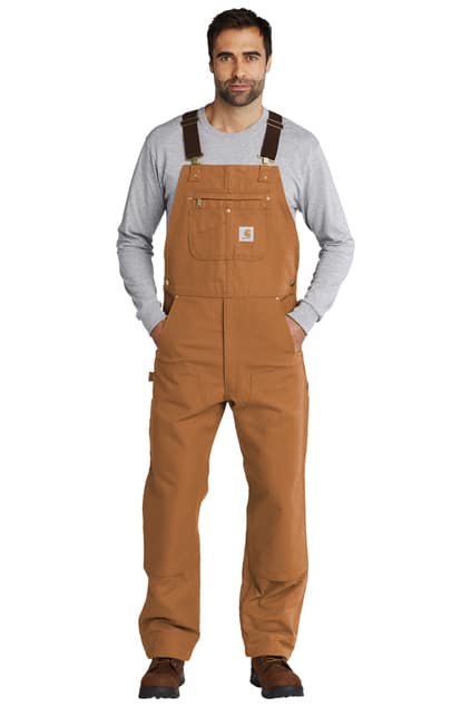 Carhartt® Duck Unlined Bib Overalls 1 Carhartt® Duck Unlined Bib Overalls