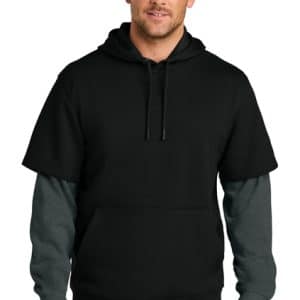CornerStone® Tough Fleece Layered Hoodie