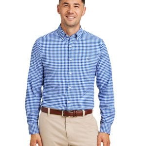 Men's On-The-Go Nylon Gingham Shirt
