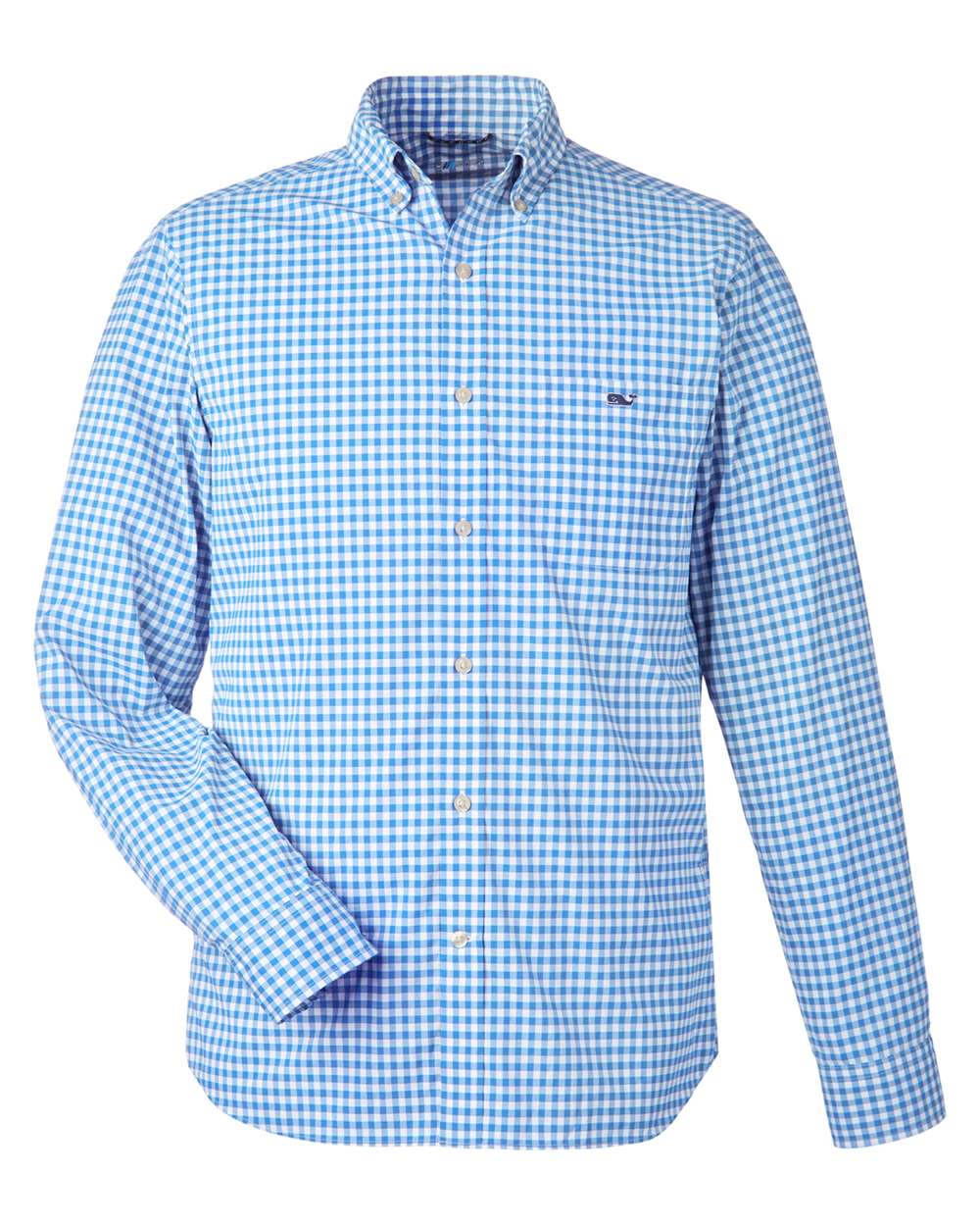 Men's On-The-Go Nylon Gingham Shirt 2 Men's On-The-Go Nylon Gingham Shirt - Image 2