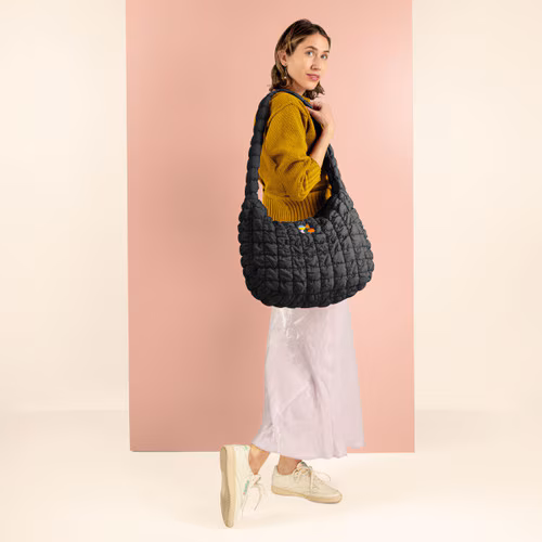 CARRYALL SHOULDER BAG - CLOUD QUILTED MATERIAL 2 CARRYALL SHOULDER BAG - CLOUD QUILTED MATERIAL - Image 2