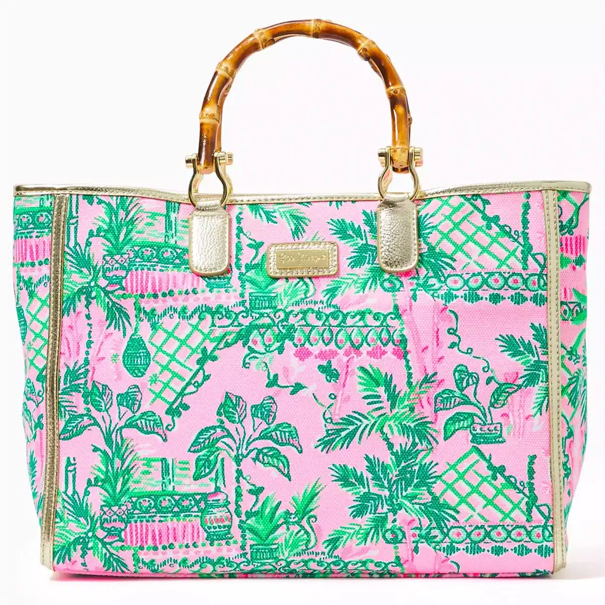 Lilly Pulitzer Greydon Canvas Tote 1 Lilly Pulitzer Greydon Canvas Tote