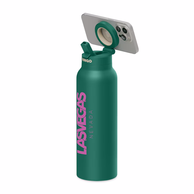 RINGO Pro Water Bottle with Magnetic Booster Ring - 32 Oz. 4 RINGO Pro Water Bottle with Magnetic Booster Ring - 32 Oz. - Image 4