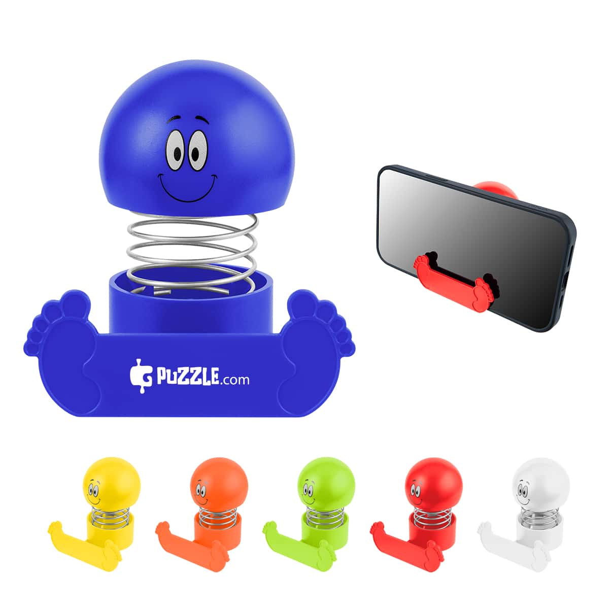 Smiley Bobble Head Phone Holder 1 Smiley Bobble Head Phone Holder