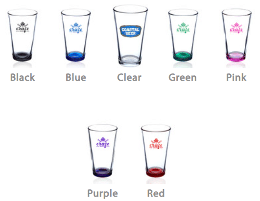 16 oz. Pint Glasses 2 16 oz. Pint Glasses - Image 2