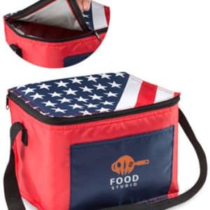 American Flag Lunch Bags