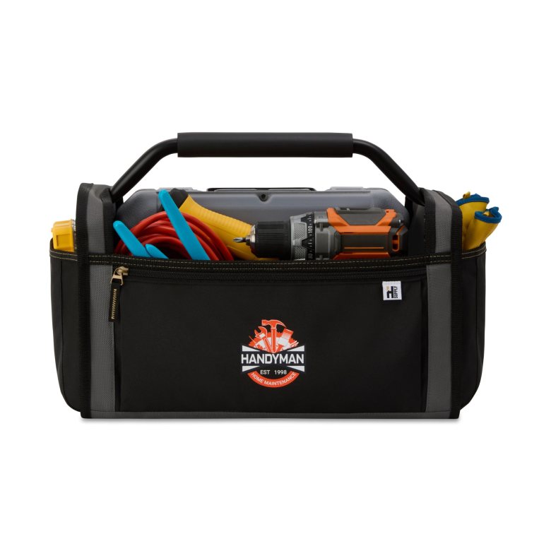 Heritage Supply Pro® Recycled rPET Open Top Tool Bag 2 Heritage Supply Pro® Recycled rPET Open Top Tool Bag - Image 2