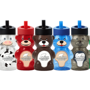 Cubbie Bottle with Flip-Straw Lid